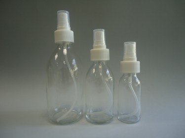 frascos vaporizadores transparente